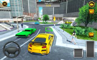 Modern Taxi Driver Game - New York Taxi 2019 captura de pantalla 2