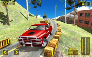 Offroad Pickup Truck Driver - Cargo Duty ảnh chụp màn hình 1