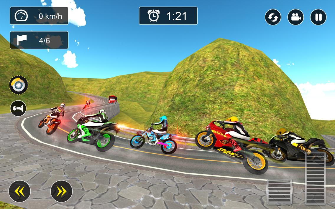 Snow Mountain Bike Racing 2021 screenshot 9