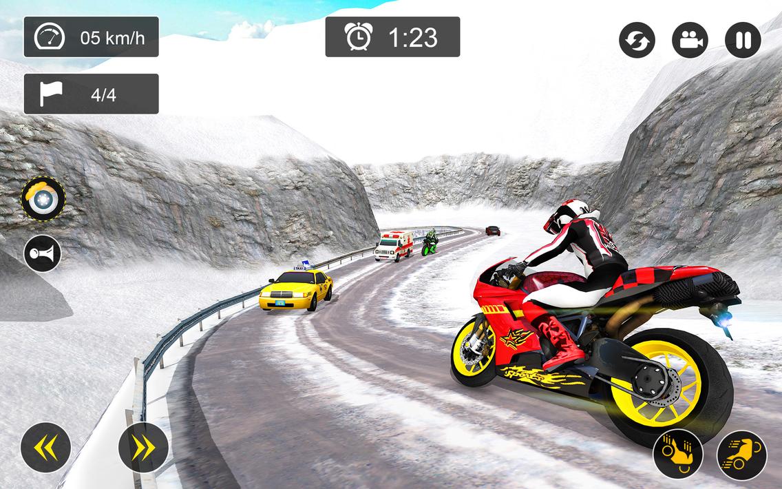 Snow Mountain Bike Racing 2021 screenshot 18