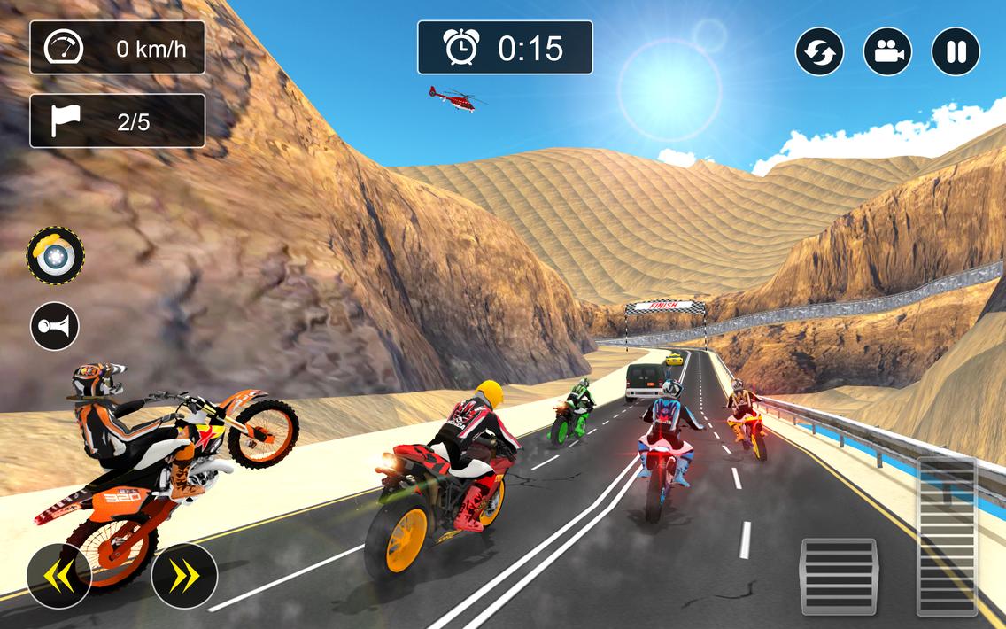 Snow Mountain Bike Racing 2021 screenshot 19