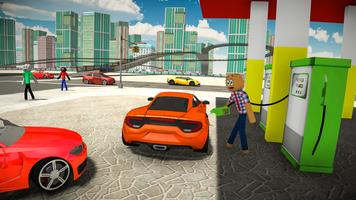 Stickman Car Wash Garage ảnh chụp màn hình 1