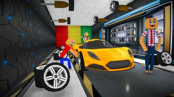 Stickman Car Wash Garage ảnh chụp màn hình 2