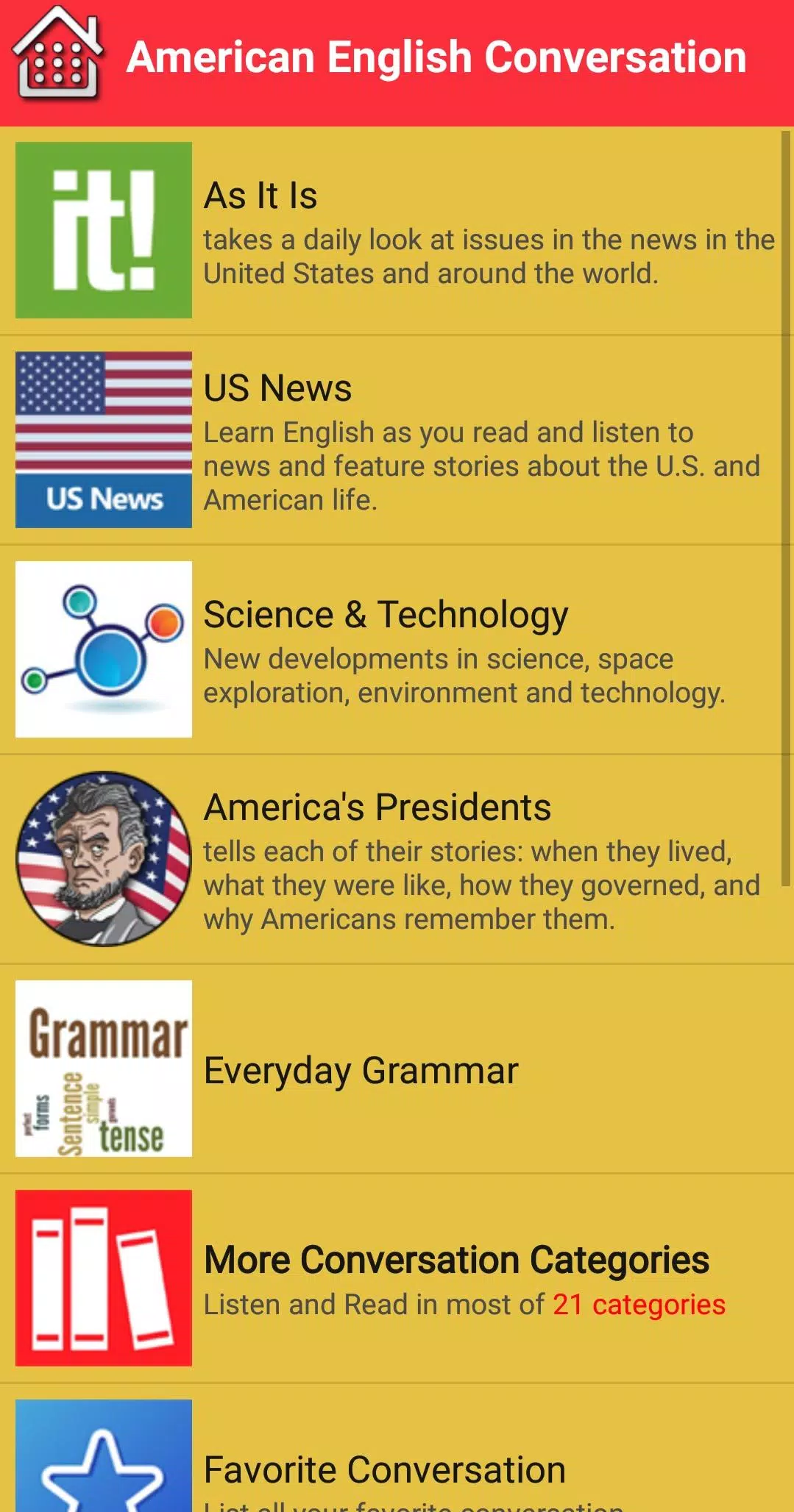 Learn American English Conversation APK for Android Download