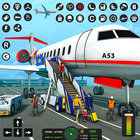 Airplane Flight: 3D Sim Game icône