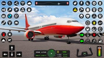 Airplane Flight: 3D Sim Game capture d'écran 3