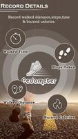 Pedometer Step Counter & Calor پوسٹر