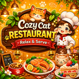 Cozy Cat Restaurant Simulator