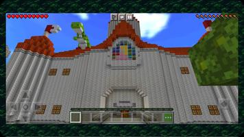 Super Mario World Minecraft Affiche