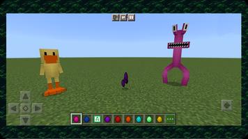 Mod Rainbow Friends for MCPE تصوير الشاشة 2