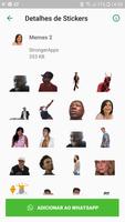 Memes sitckers for WhatsApp - WAStickerApps تصوير الشاشة 3