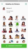 Memes sitckers for WhatsApp - WAStickerApps تصوير الشاشة 3