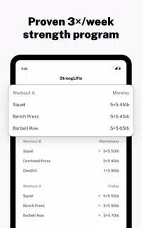Stronglifts 5x5 Workout