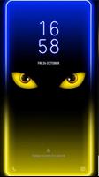 Edge lighting For Galaxy S20 S10 Affiche