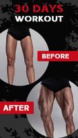 Gym Workout Legs Training App syot layar 3