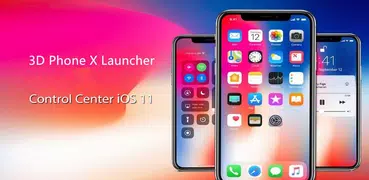 3D Phone X Launcher & Control Center IOS 12