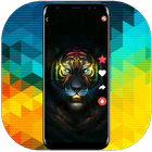 3D Tiger Launcher & Live Walllpaper icône