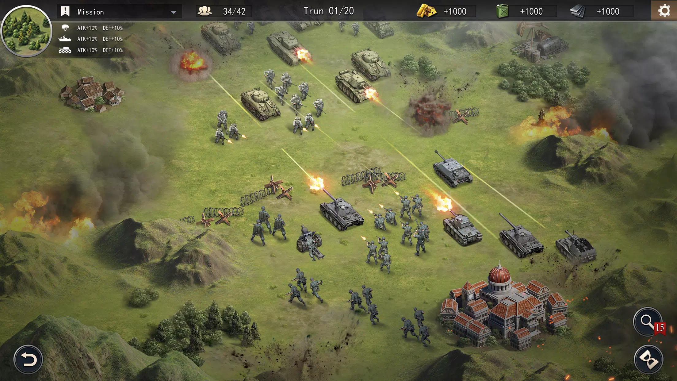 Call of war 1942: World war 2 strategy game Download APK for Android (Free)