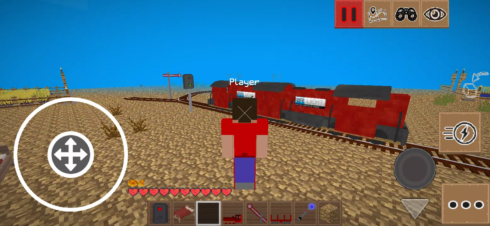 Train of Mine Block Craft APK + Mod for Android.