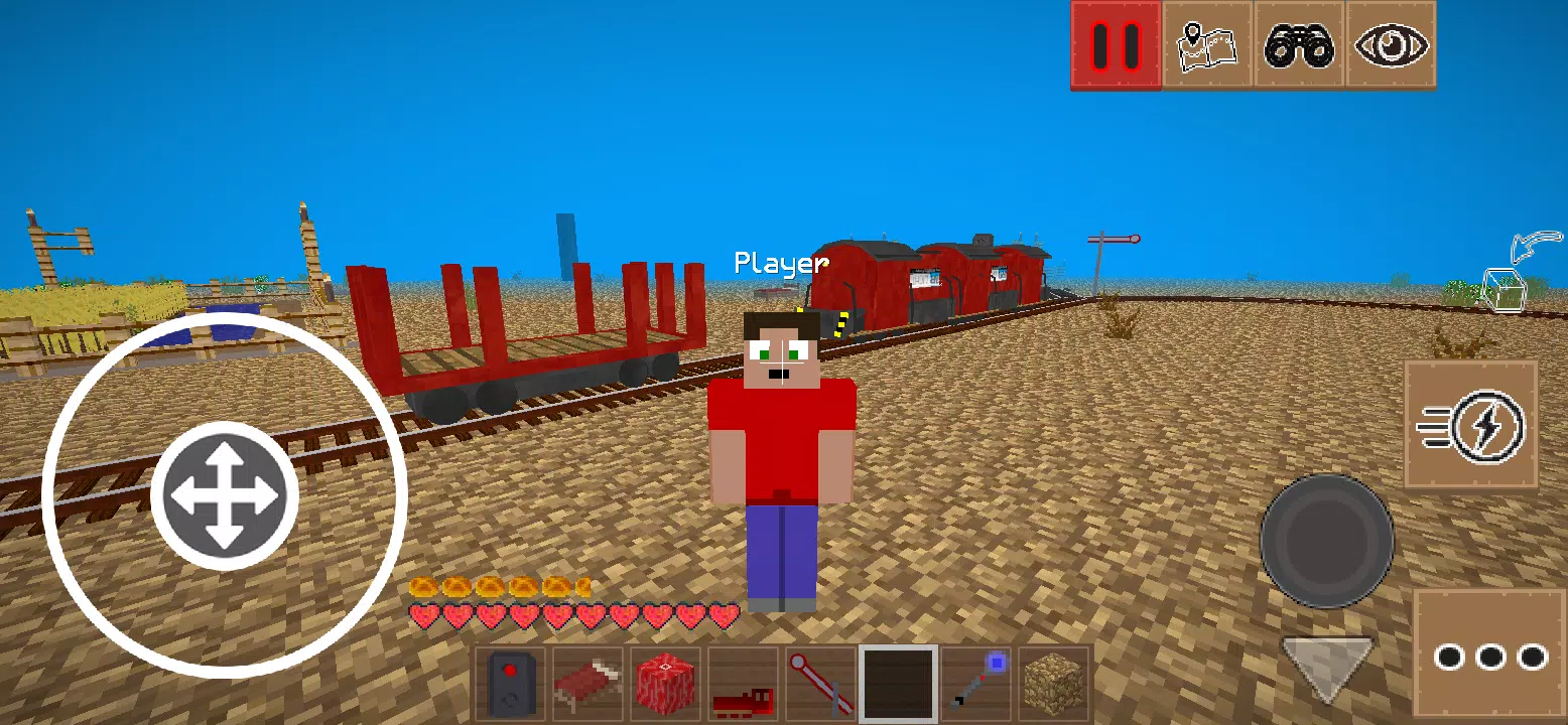 Train of Mine Block Craft APK + Mod for Android.