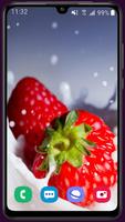 Strawberry Wallpaper स्क्रीनशॉट 3