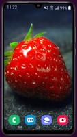Strawberry Wallpaper स्क्रीनशॉट 2