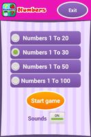 Numbers - Kids Memory Game capture d'écran 1