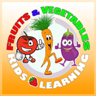 Fruits and Vegetables - Kids Learning icône