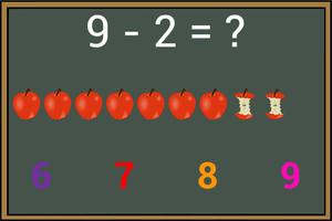 Kids Maths - Count, Add/Subtra capture d'écran 2