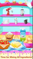 Strawberry cake maker - Cooking shortcake games Screenshot 2