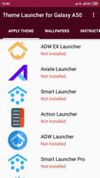 Theme Launcher for Galaxy A50 скриншот 1