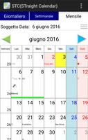 2 Schermata StraightCalendar