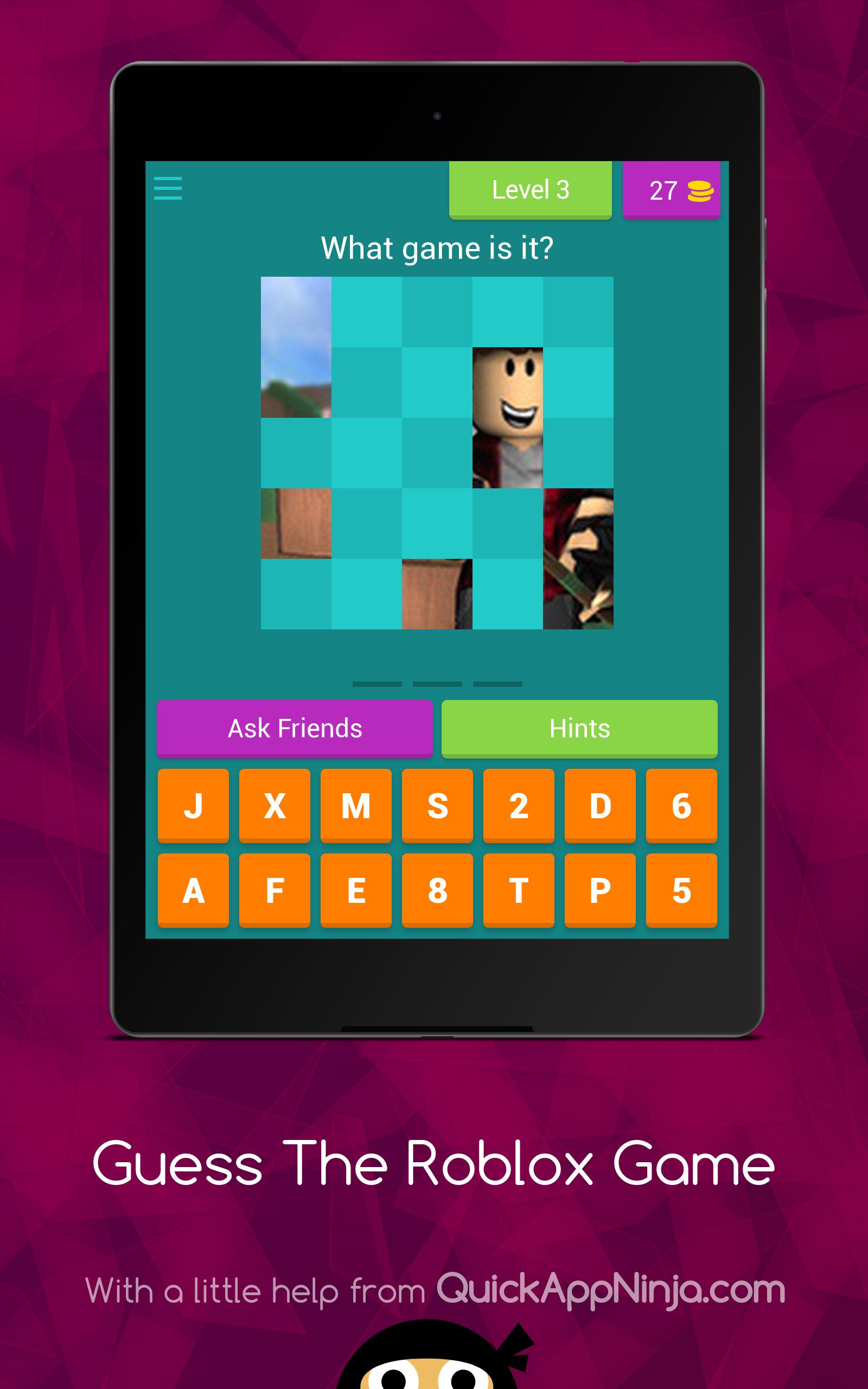 Guess The Roblox Game For Android Apk Download - guess game roblox