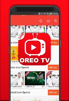 All Oreo Tv : Indian Live Movies & Cricket Tips screenshot 3