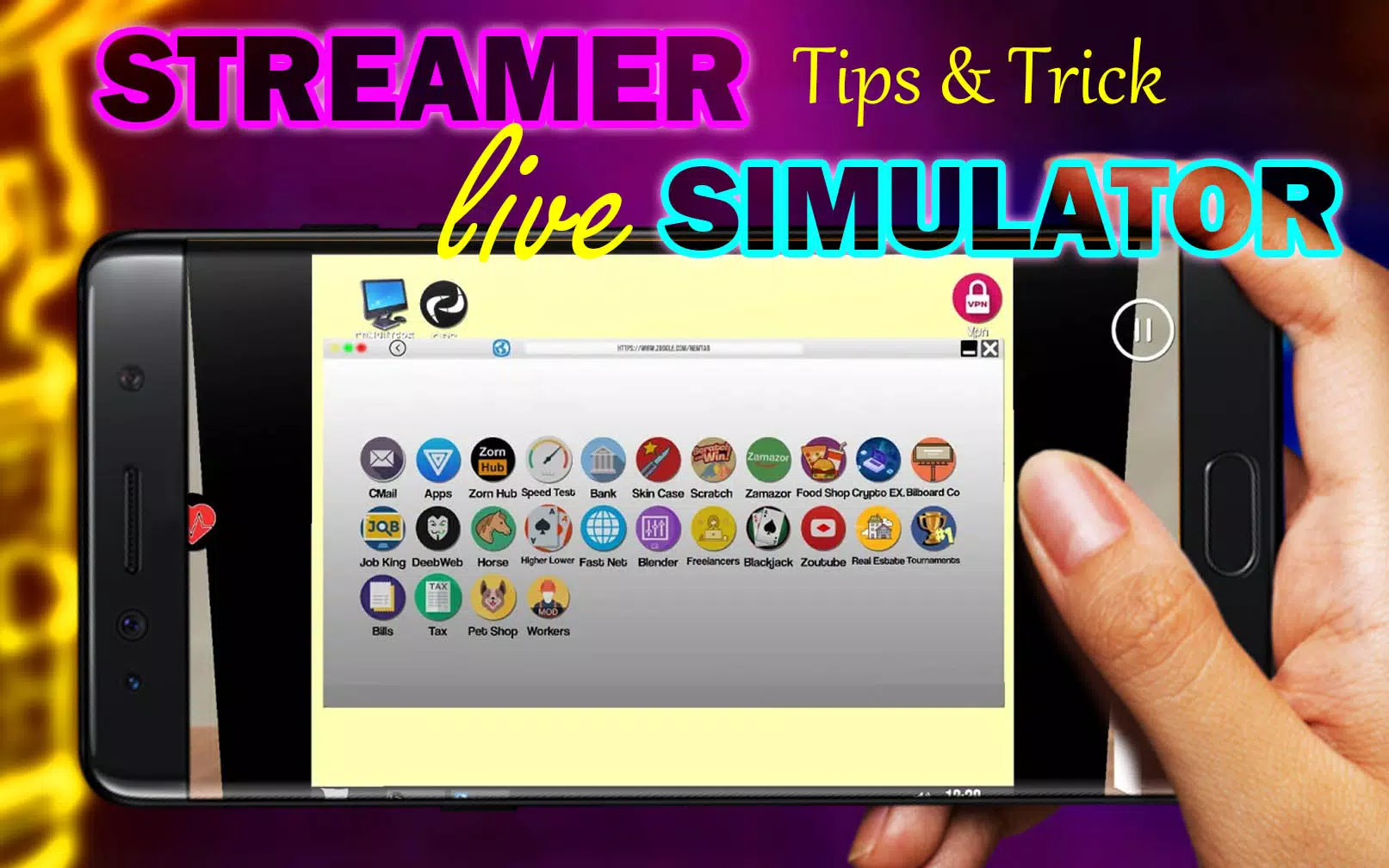 Download do APK de Streamer Life Simulator : tips and hints para