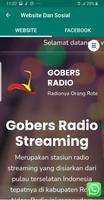 RADIO GOBERS (Rote Ndao) capture d'écran 3