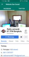 Radio Semarak capture d'écran 3