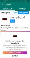 SKY RADIO INDONESIA captura de pantalla 3