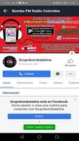 Bomba FM Radio Colombia screenshot 1