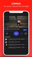 iMusic - Music Player & Videos ภาพหน้าจอ 1