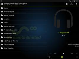 StreamUnlimited StreamSDK Demo 스크린샷 1