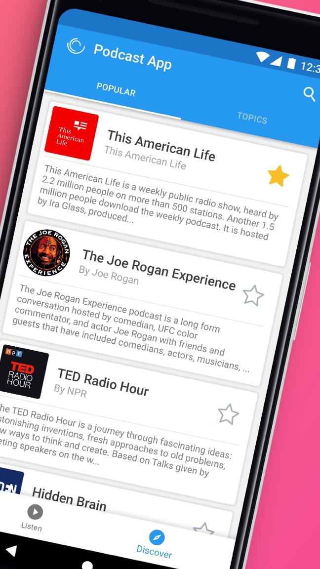 The Podcast App for Android - APK Download