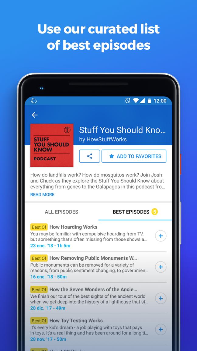 The Podcast App for Android - APK Download