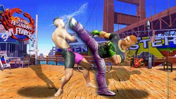 Street Action Fighter 2019 الملصق