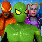 Street Fight Spider Hero 3D icône