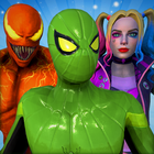 Street Fight Spider Hero 3D Zeichen