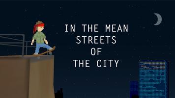 Street Skater - City Affiche