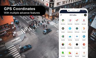 GPS Coordinates; Route planner Area Calculator Cartaz