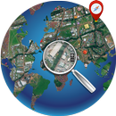 Vue sur la rue carte terrestre APK