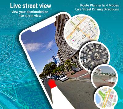 街景地图：实时卫星地图和GPS导航（带360张照片） 截图 14